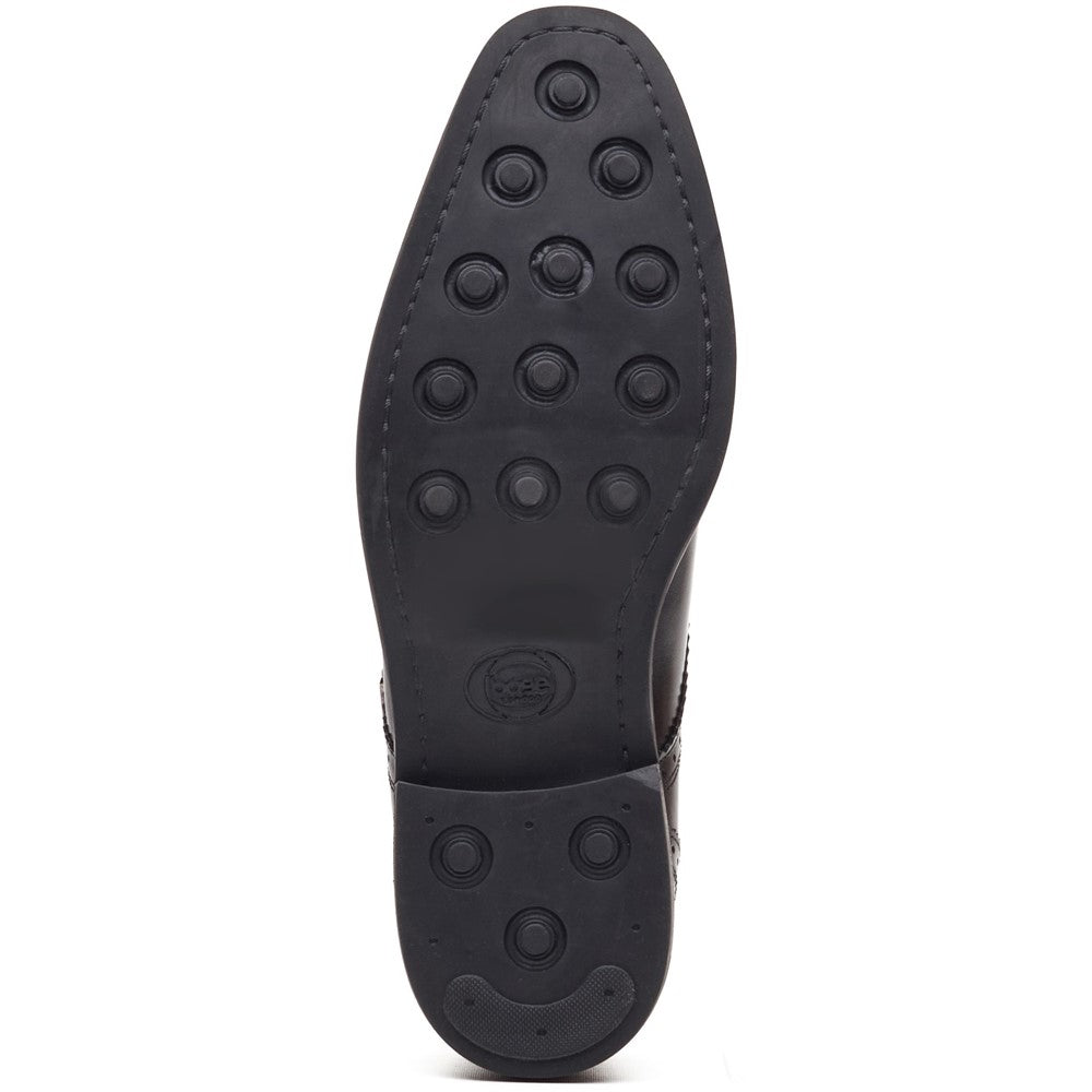 Base London Henley Waxy Double Monk Shoes