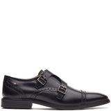 Base London Henley Waxy Double Monk Shoes
