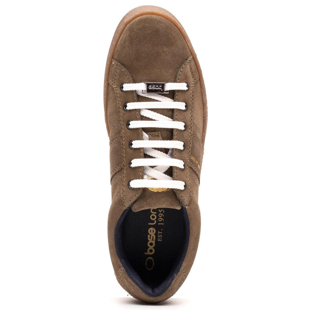 Base London Hopper Cupsole Suede Trainers