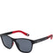 Matte black red