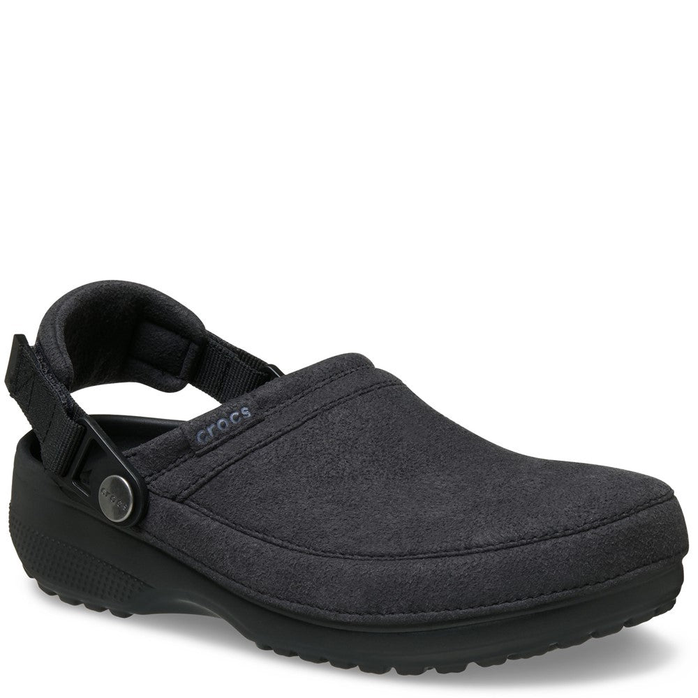 Crocs Unisex Classic Crafted Vegan Suede Clogs