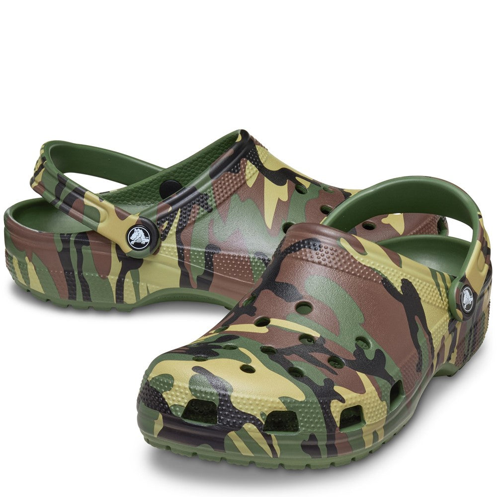 Crocs Unisex Classic Camouflage Clogs