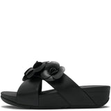 Fitflop Lulu Flower Cross Slides