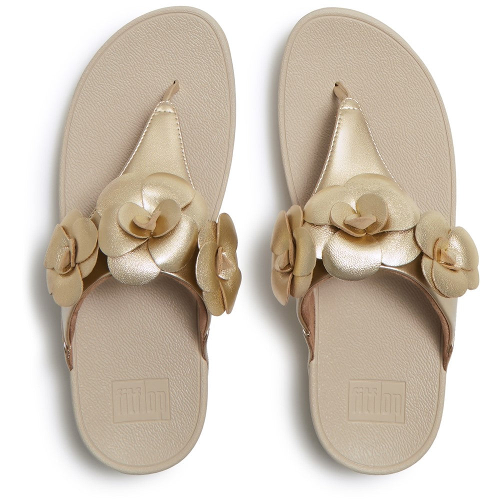 Fitflop Lulu Flower Toe-Post Sandals