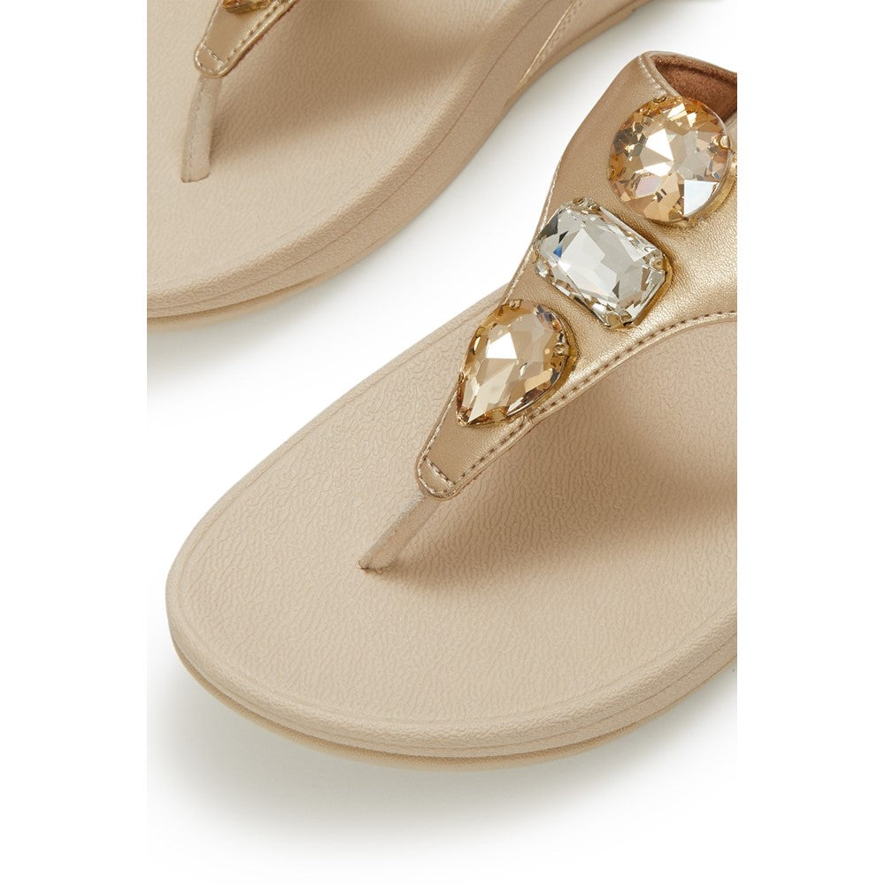 Fitflop Lulu Ultra-Jewel Toe-Post Sandals