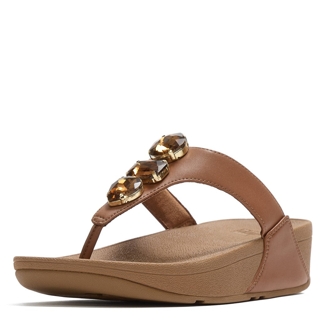 Fitflop Lulu Ultra-Jewel Toe-Post Sandals