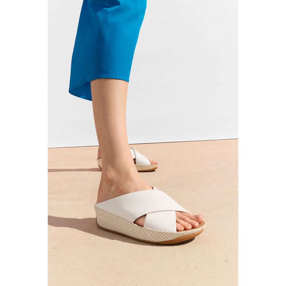 Fitflop Lulu Lux Graphic-Weave Slides