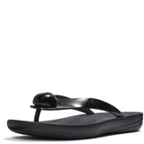 Fitflop iQushion Glossy-Button Flip-Flops