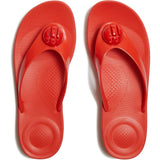 Fitflop iQushion Glossy-Button Flip-Flops