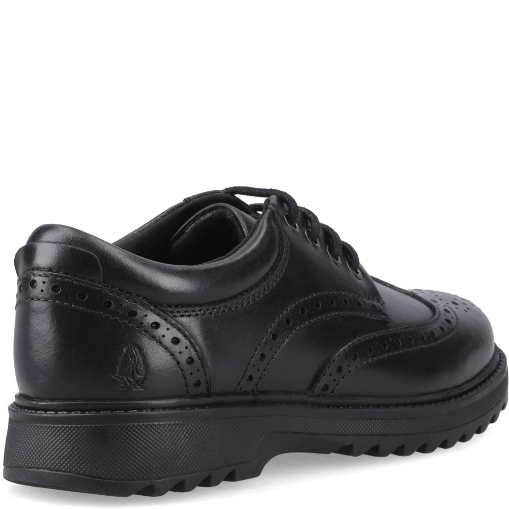 Hush Puppies Romeo Brogue Junior School Shoes