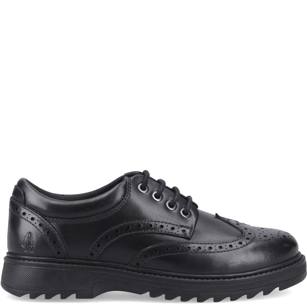 Hush Puppies Romeo Brogue Junior School Shoes