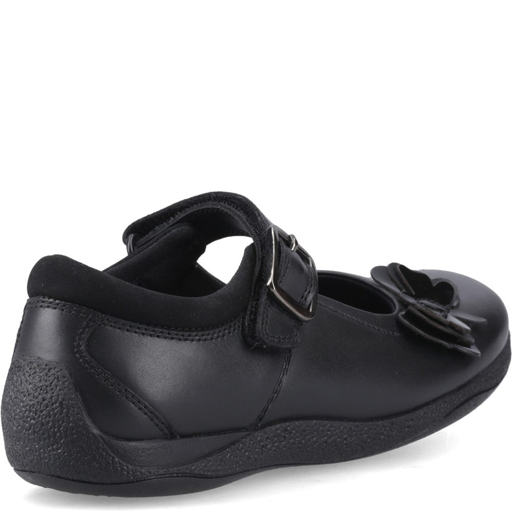 Hush Puppies Julie Ballerina Junior School Shoes