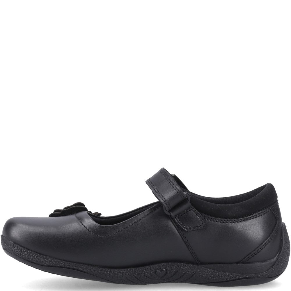 Hush Puppies Julie Ballerina Junior School Shoes