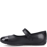 Hush Puppies Lottie Ballerina Junior School Shoes
