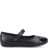 Hush Puppies Lottie Ballerina Junior School Shoes