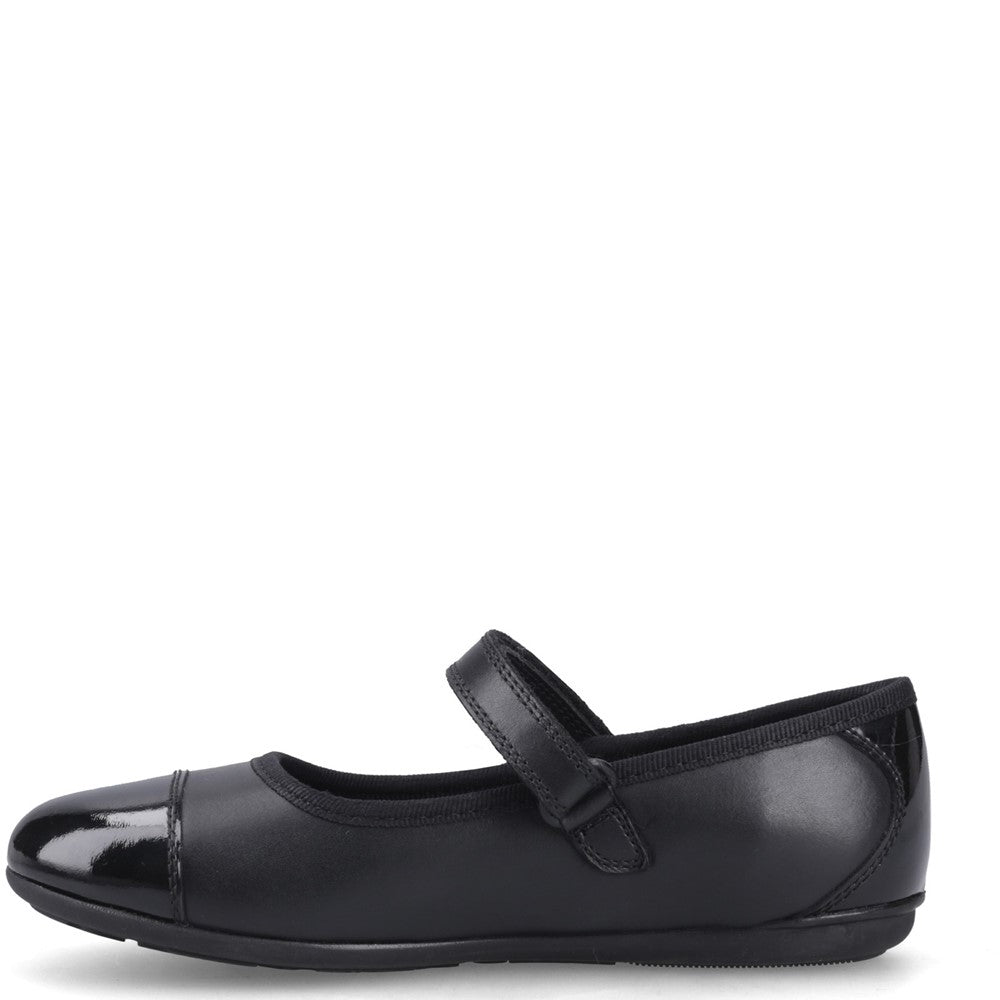 Hush Puppies Lottie Ballerina Senior School Shoes