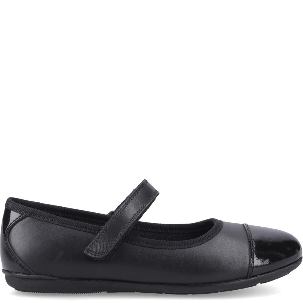 Hush Puppies Lottie Ballerina Senior School Shoes