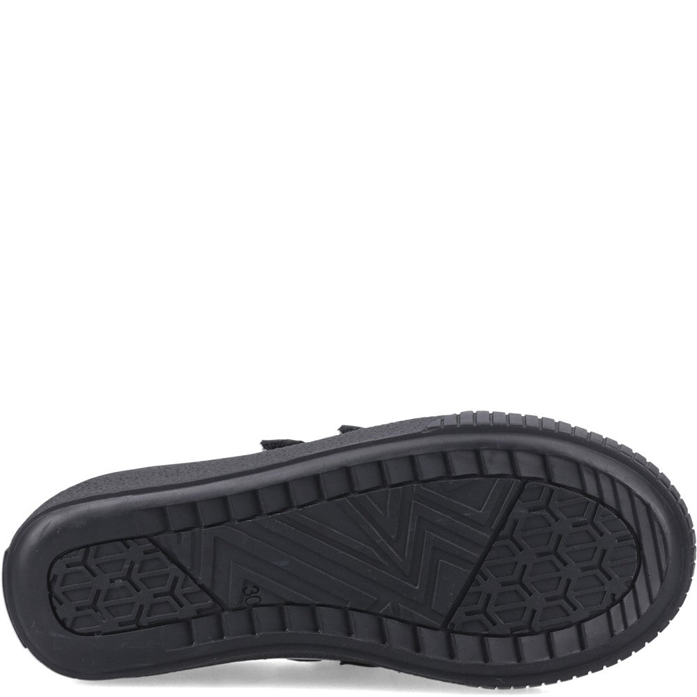 Hush Puppies Elsie Touch Fastening Junior School Shoes