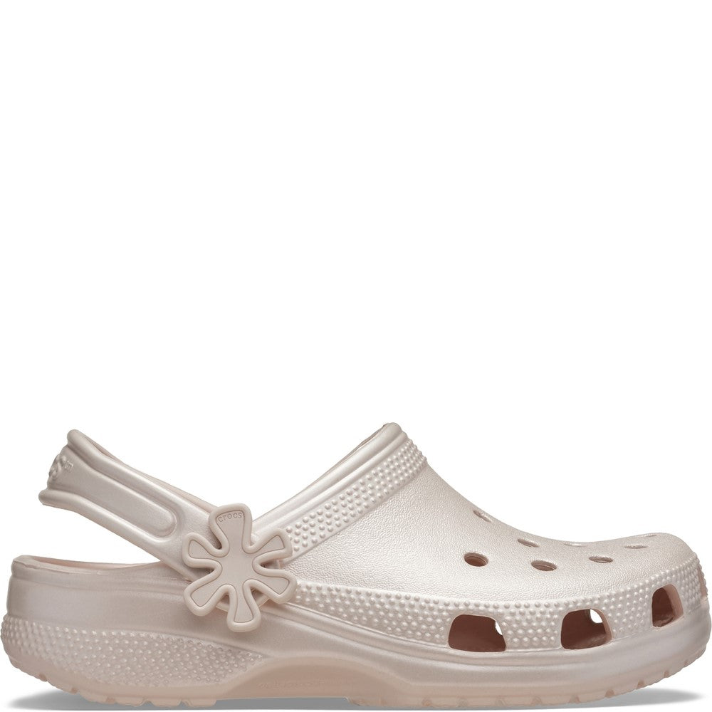 Crocs Kids Classic Pearl Shine Clogs