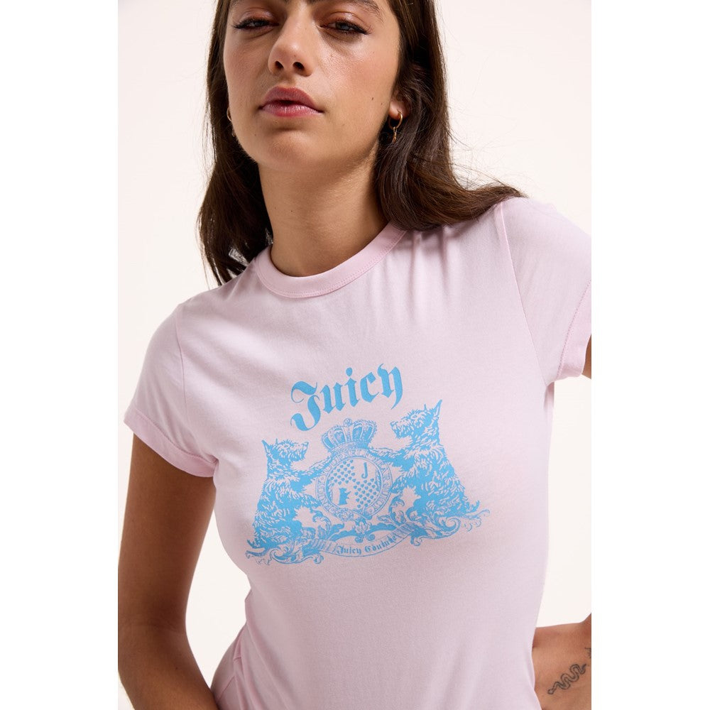 Juicy Couture Dog Crest Hilton T-Shirt