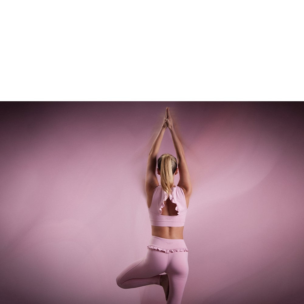 Ted Baker Sport ARIA Ruffle Yoga Bra