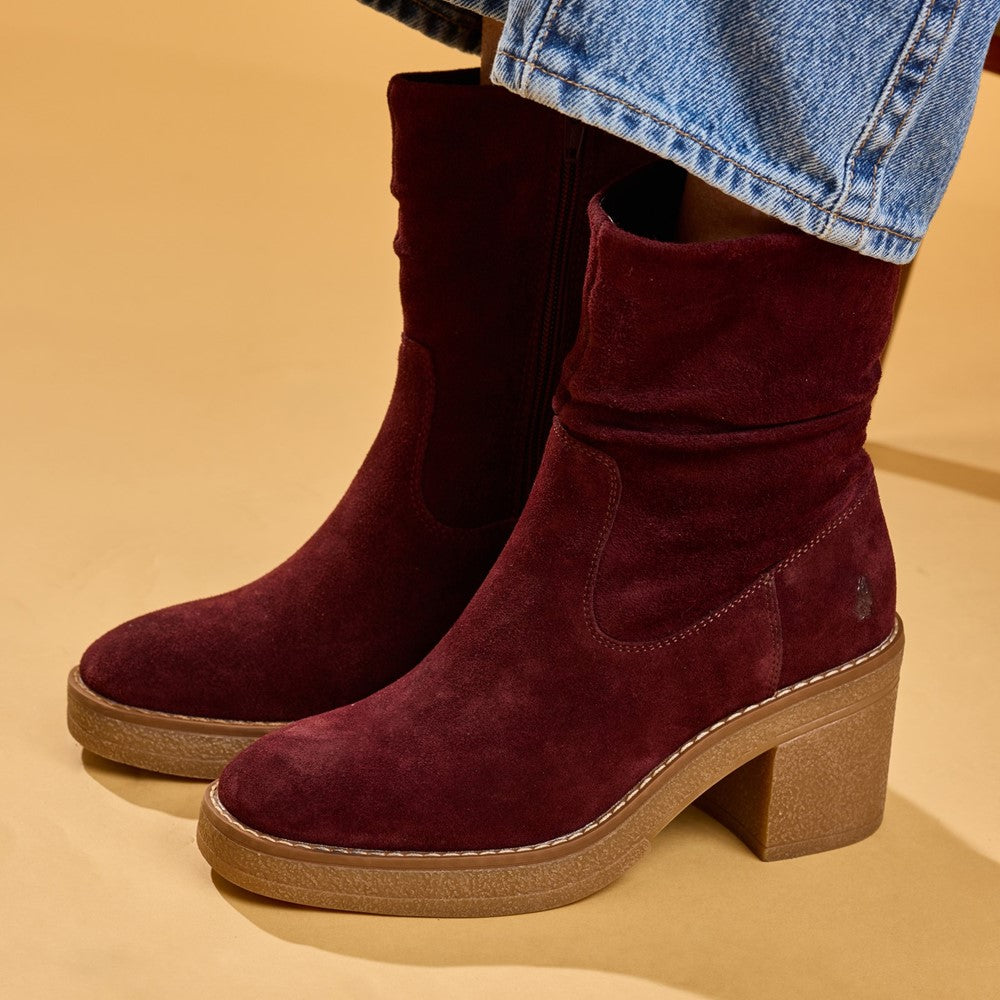 Hush Puppies Flora Ruched Boots