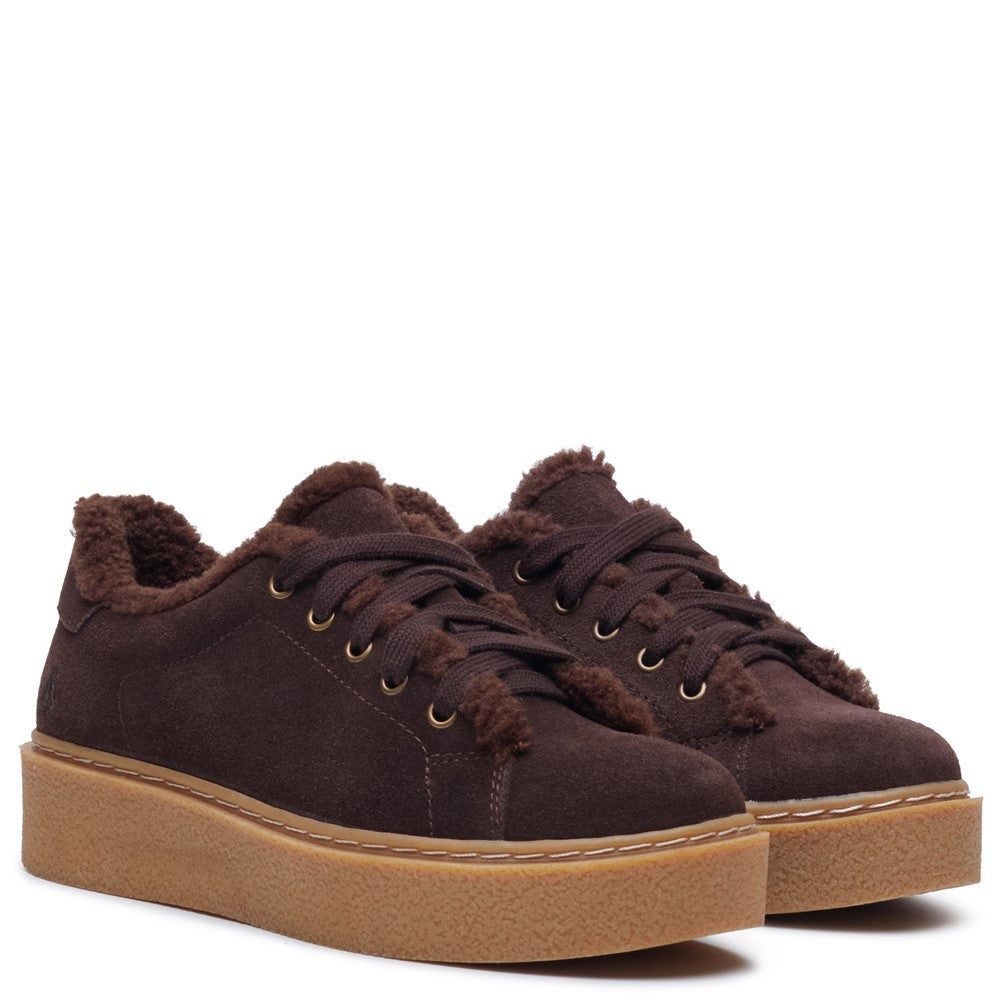 Hush Puppies Brinlee Fur Trainers