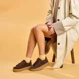 Hush Puppies Brinlee Fur Trainers