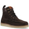 Brown suede