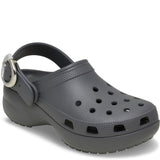 Crocs Classic Platform Buckle Clogs