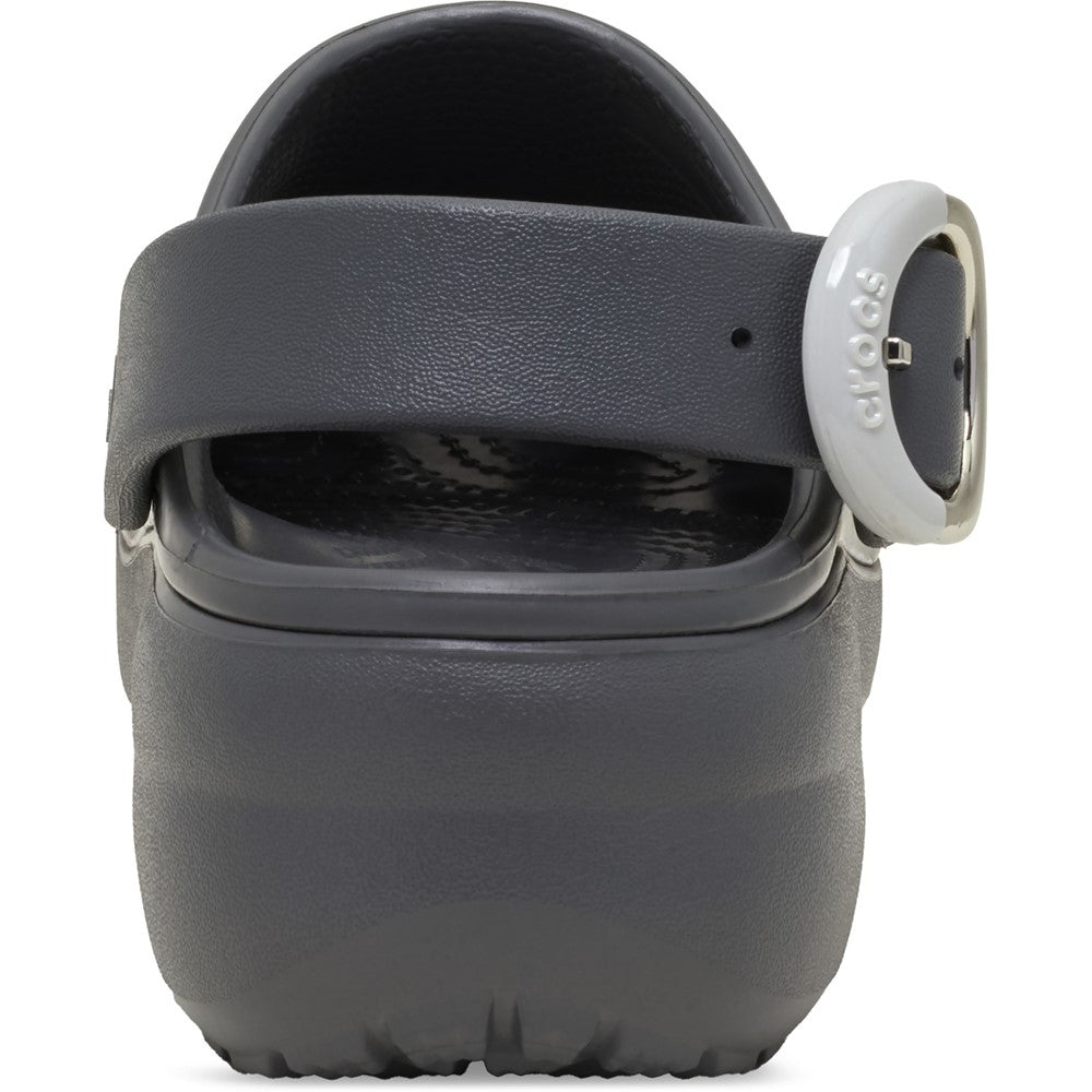 Crocs Classic Platform Buckle Clogs