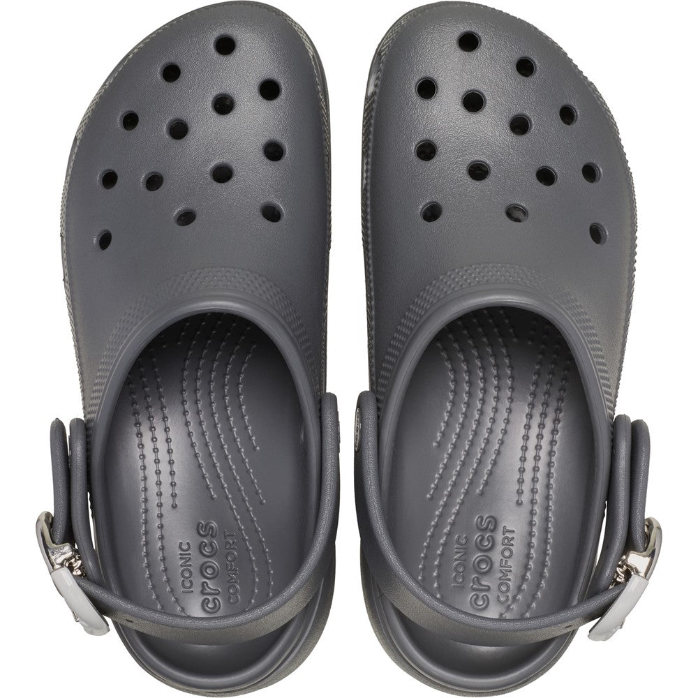 Crocs Classic Platform Buckle Clogs