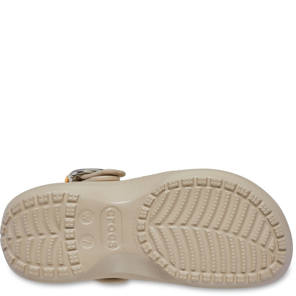 Crocs Classic Platform Buckle Clogs