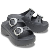 Crocs Saturday Platform Buckle Sandals