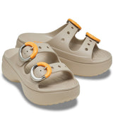 Crocs Saturday Platform Buckle Sandals