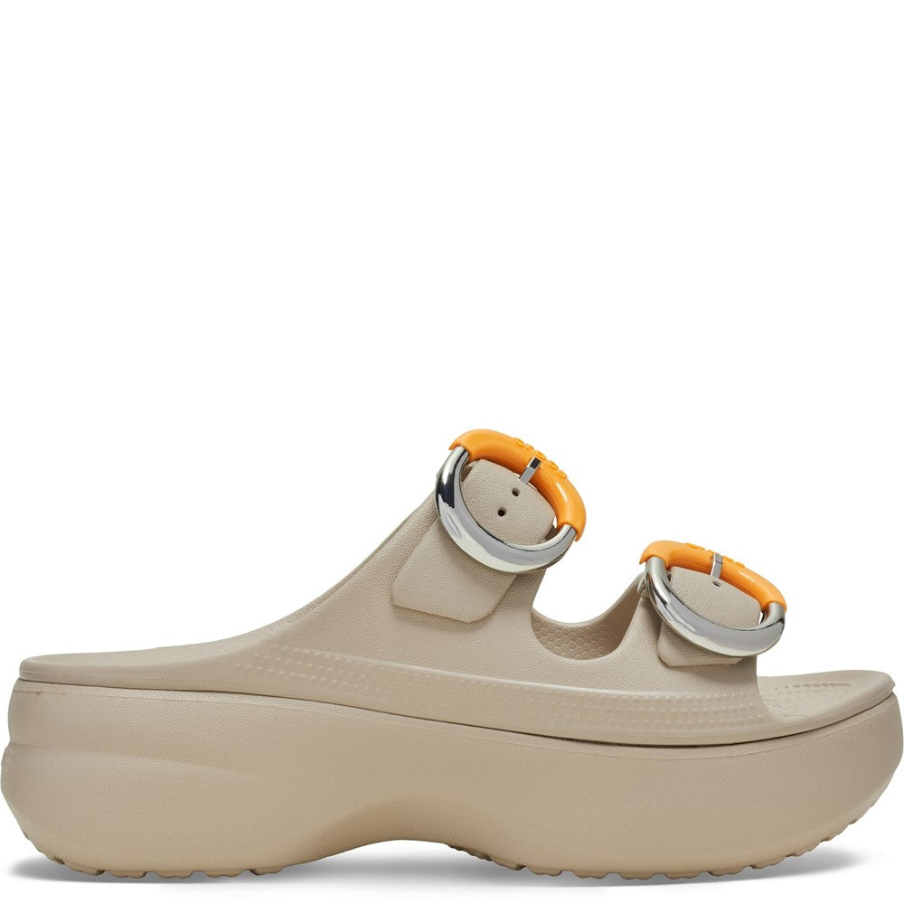 Crocs Saturday Platform Buckle Sandals