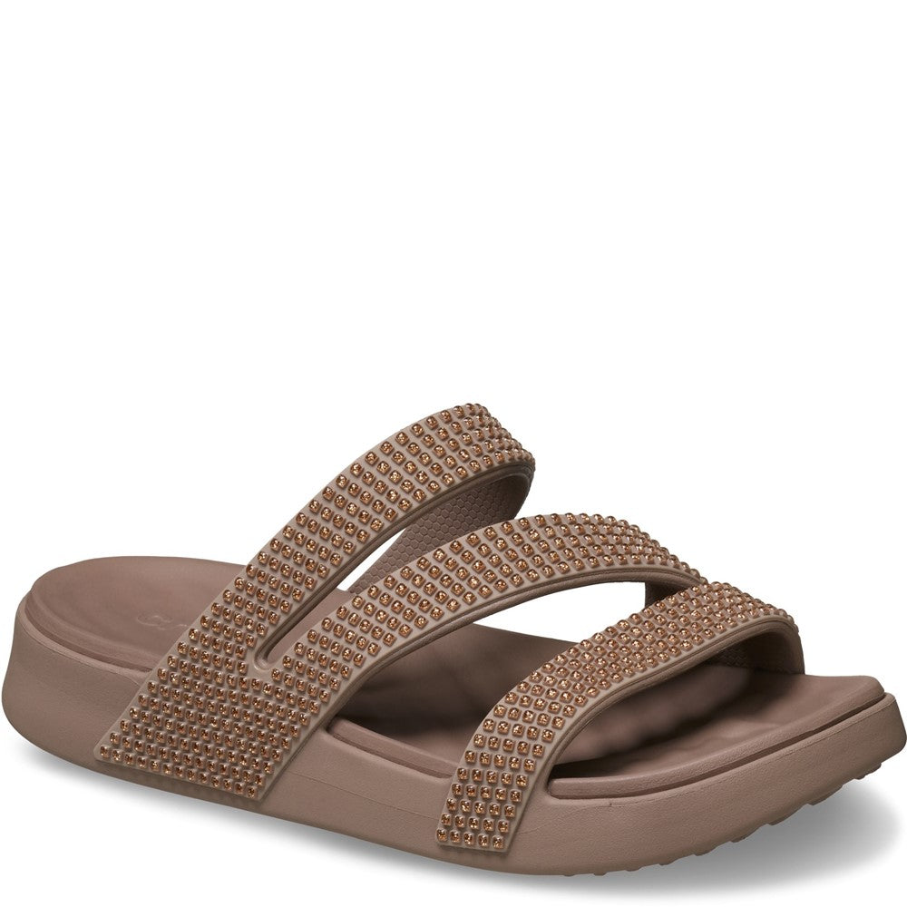 Crocs Getaway Gems Strappy Sandals