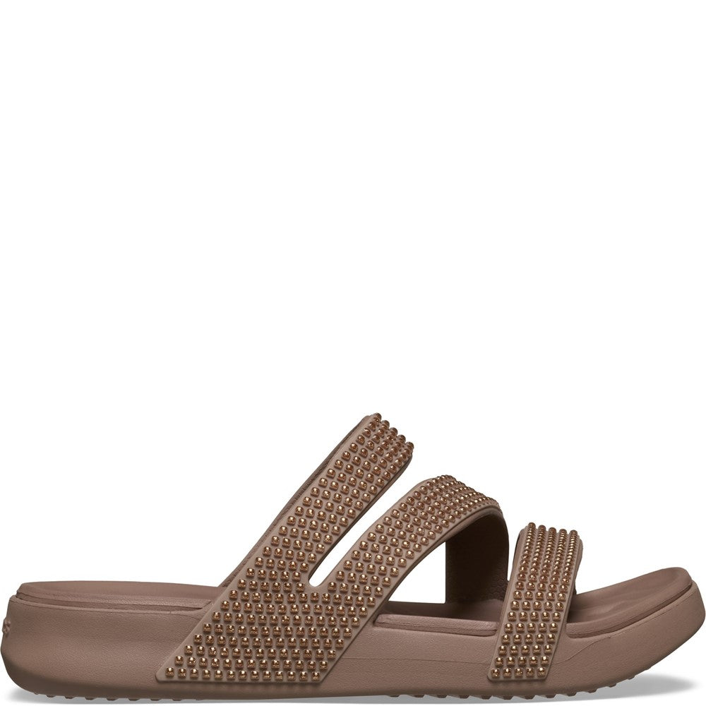 Crocs Getaway Gems Strappy Sandals