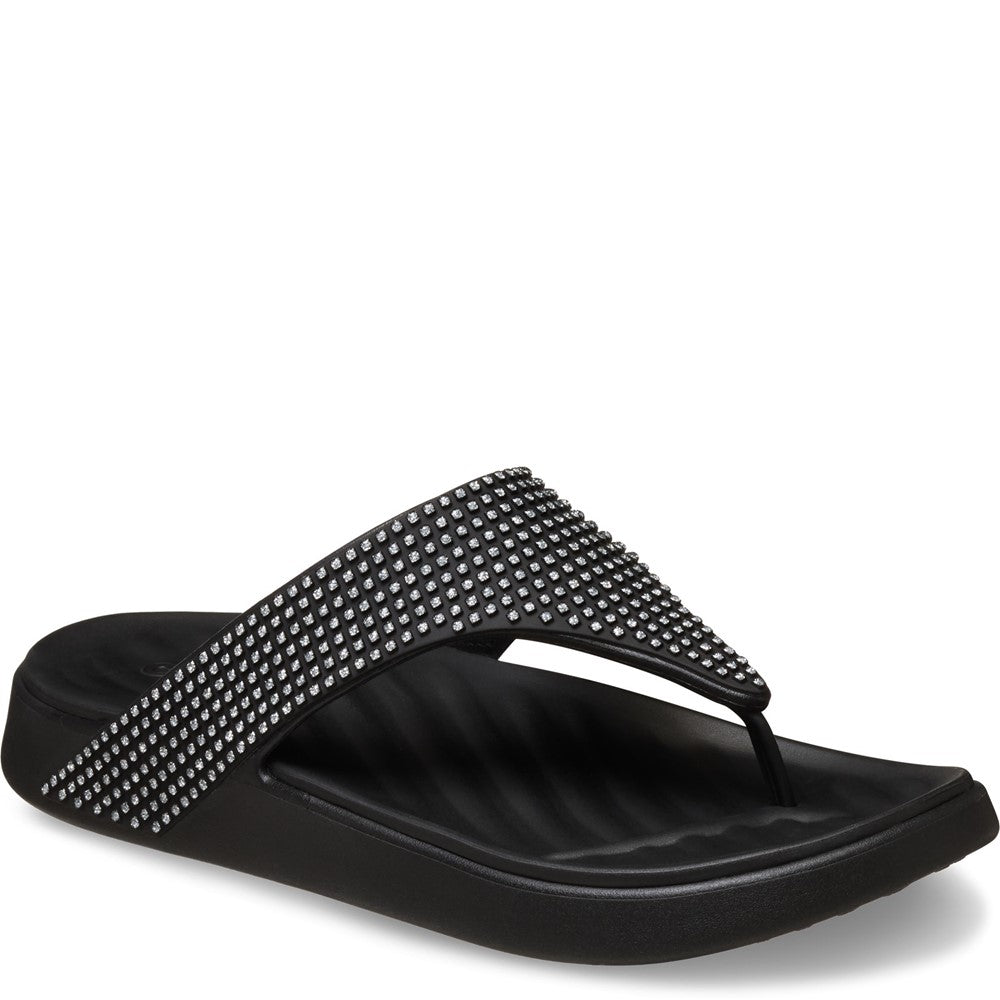 Crocs Getaway Gems Triangle Flip Flops