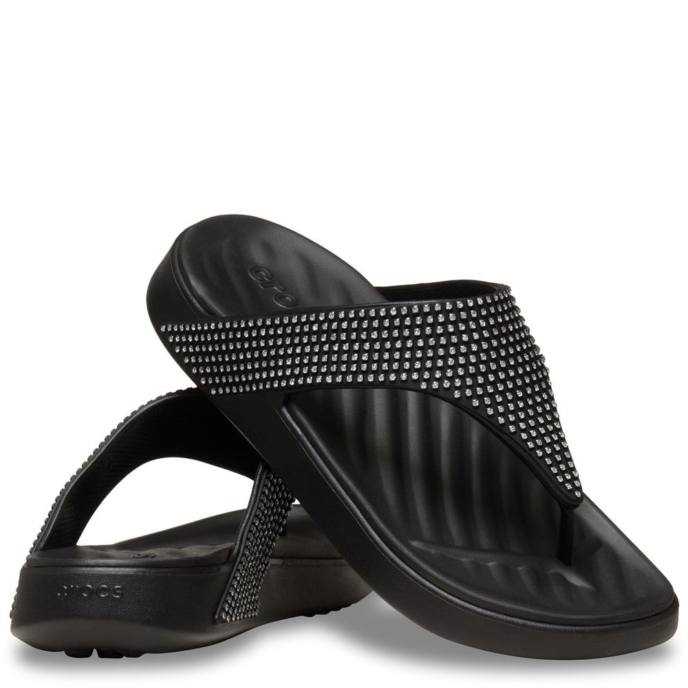Crocs Getaway Gems Triangle Flip Flops