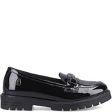 Hush Puppies Hazel Snaffle Patent Senior School Shoes