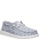 HEYDUDE Wendy Stretch Jersey Leopard Slip on Shoes