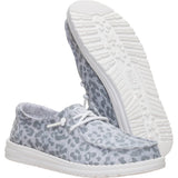 HEYDUDE Wendy Stretch Jersey Leopard Slip on Shoes