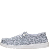 HEYDUDE Wendy Stretch Jersey Leopard Slip on Shoes