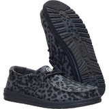 HEYDUDE Wendy Stretch Jersey Leopard Slip on Shoes
