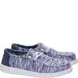 HEYDUDE Wendy Knit Shimmer Slip on Shoes