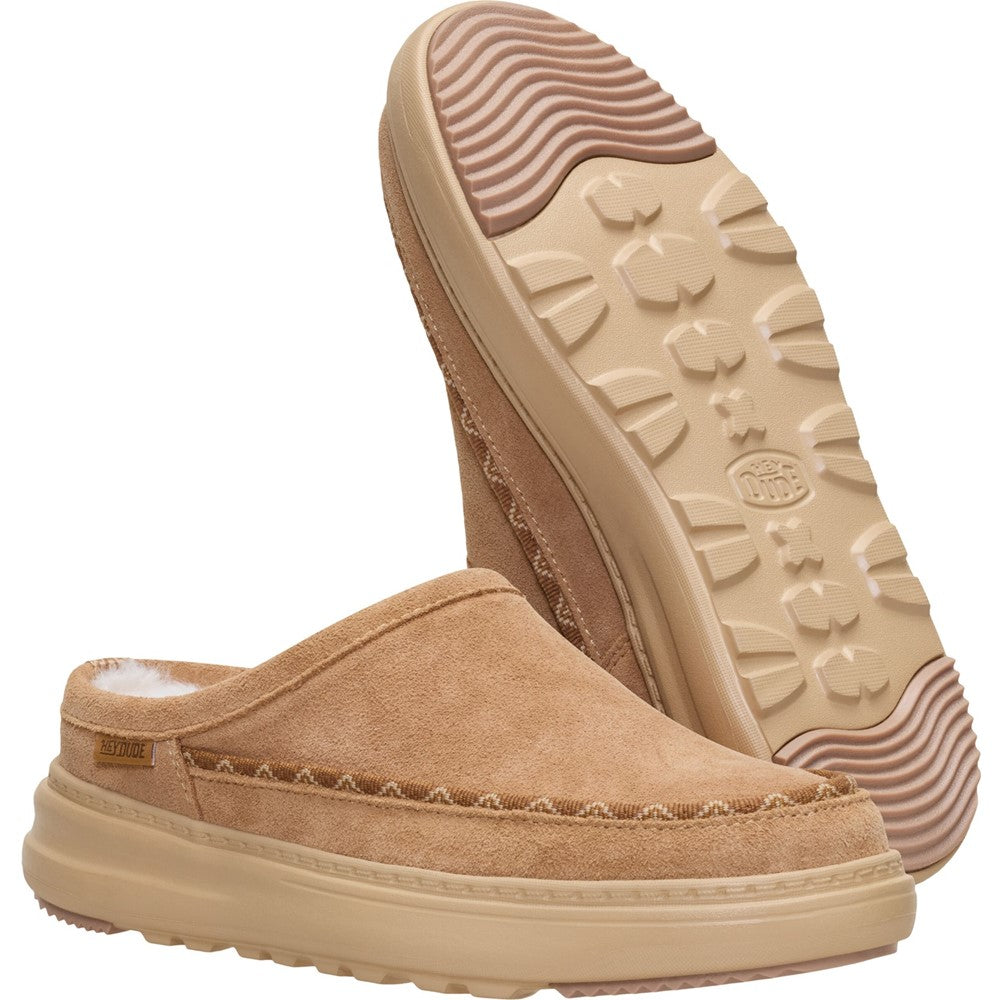 HEYDUDE Remi Toastee Suede Clogs