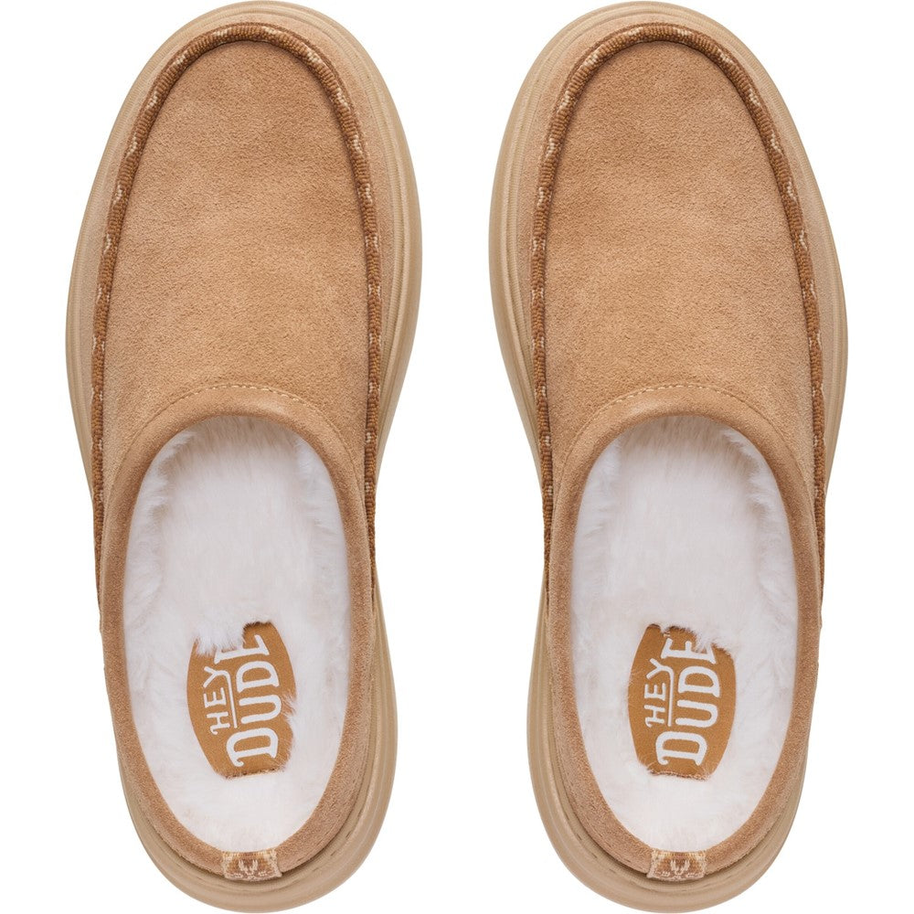 HEYDUDE Remi Toastee Suede Clogs