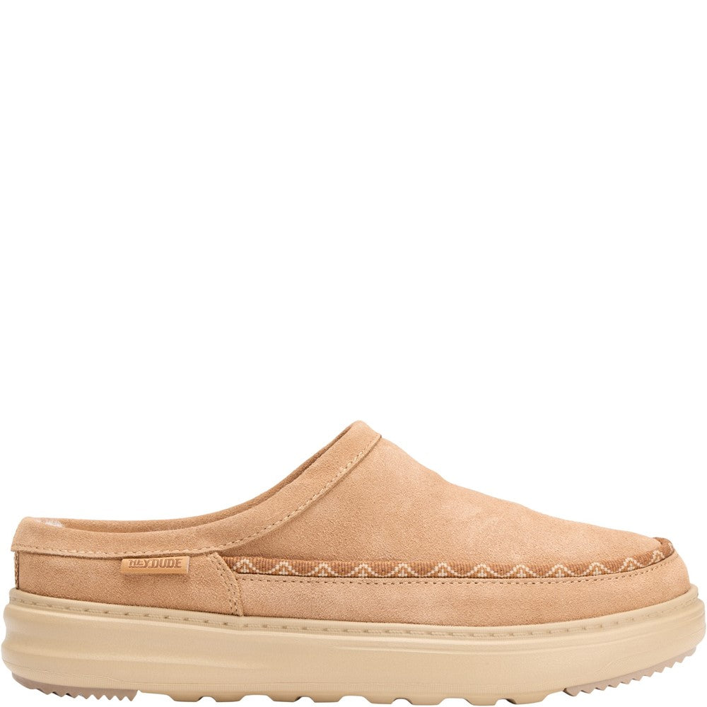 HEYDUDE Remi Toastee Suede Clogs