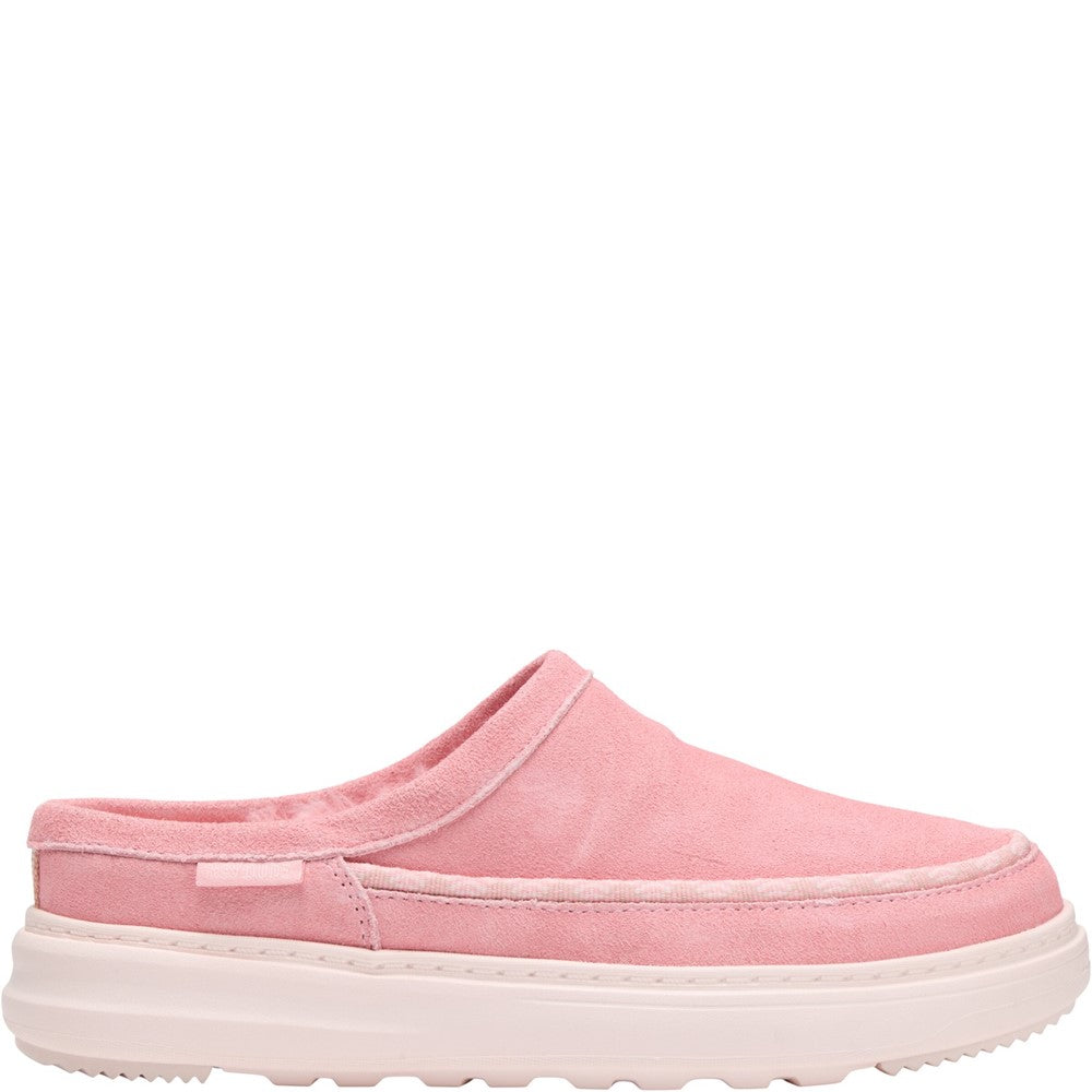HEYDUDE Remi Toastee Suede Clogs